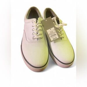 Goodfellow & Co White Canvas Low-Top Sneakers